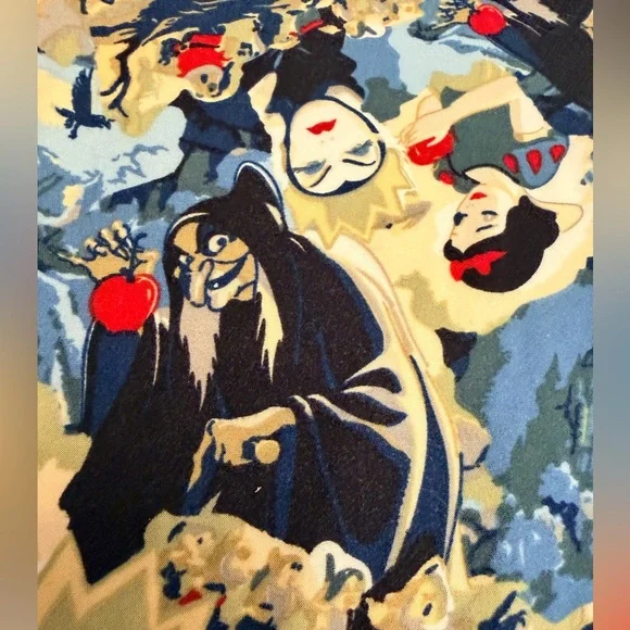 LuLaRoe Leggings Character Hard to Find Face Print Multicolor-Size Tall & Curvey - Picture 5 of 8